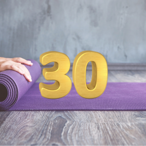 carte de 30 cours de yoga